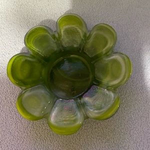 Flower petal candle holder. VINTAGE